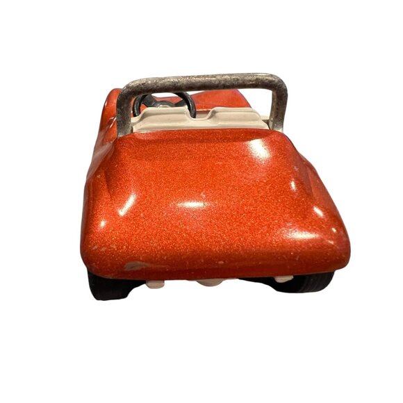 Vintage TONKA Fun Dune Buggy Pressed Steel Metallic Orange Toy Vehicle Made USA - Picture 4 of 12